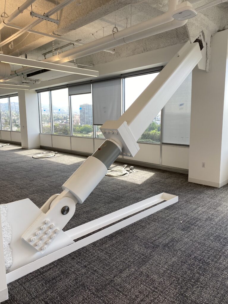 Taylor Dampers in newly renovated office at 300 Lakeside