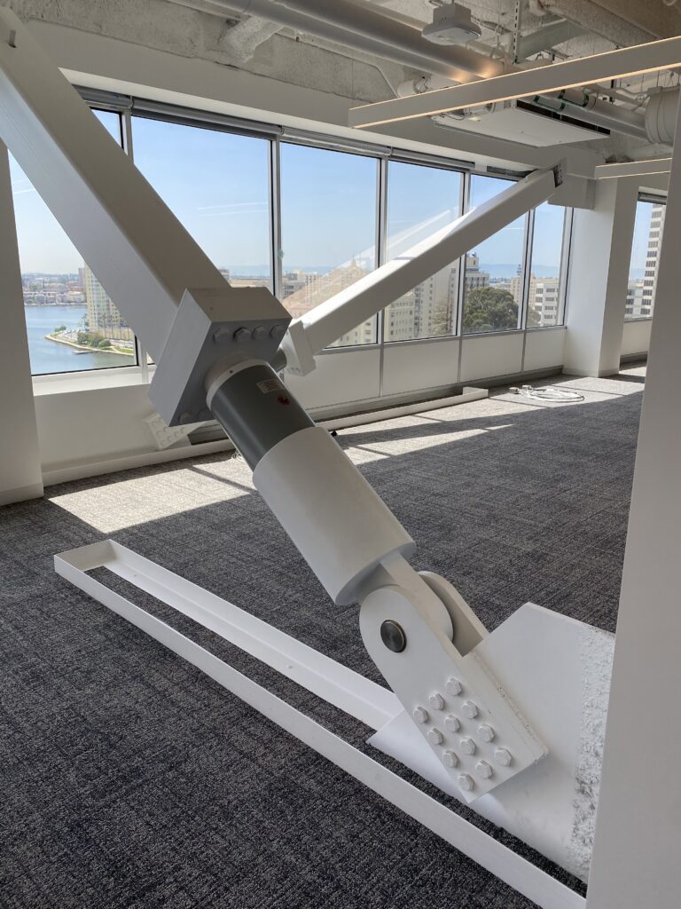 Taylor Dampers in newly renovated office at 300 Lakeside