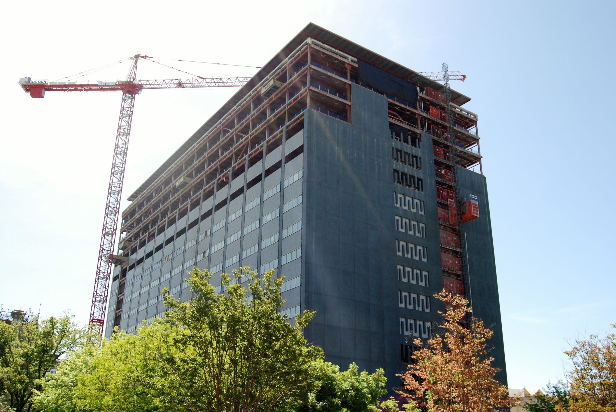 Exterior shot of DGS Resource Building