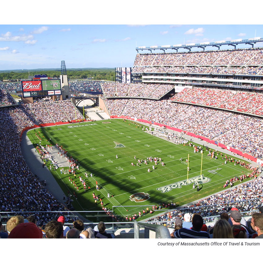 Gillette Stadium with Dampers