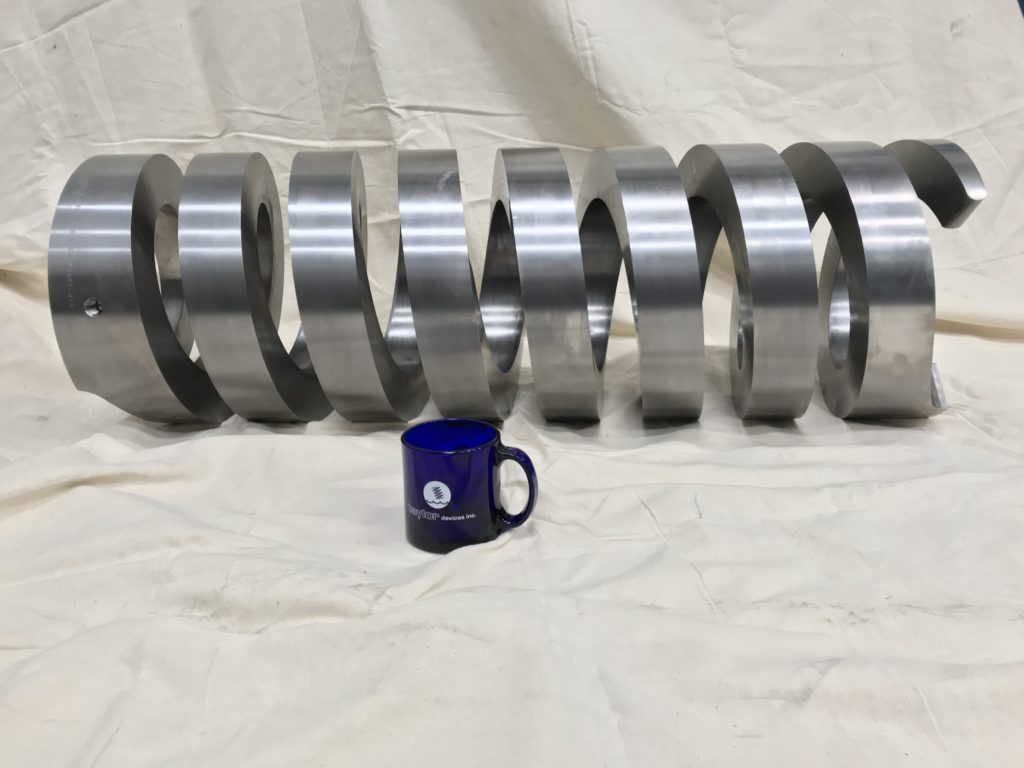 Large Machined Spring
