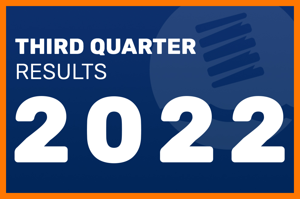 Third Quarter Fiscal Year 2022 graphic
