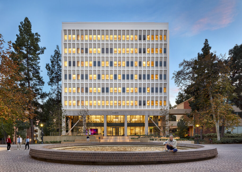 Exterior of UCLA Pritzker Hall