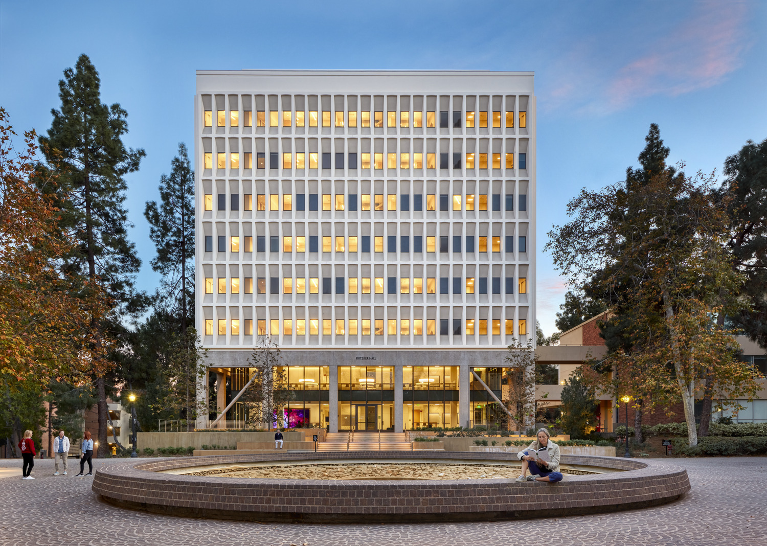 Exterior of UCLA Pritzker Hall